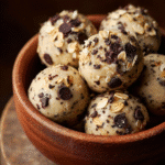 High-Protein Cottage Cheese Cookie Dough: 7 Irresistible Bites 9 “Finished high-protein cottage cheese cookie dough scooped and served in a bowl”