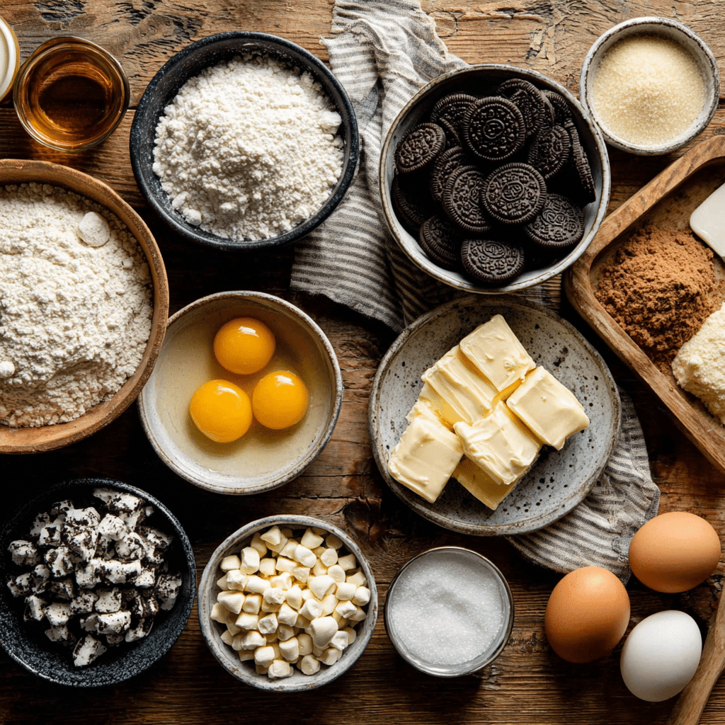 Cookies & Cream Cookies: 5 Secret Tips for Ultra‑Soft Perfection 6 Ingredients for soft and chewy Cookies & Cream Cookies with cream cheese, white chocolate, and chopped Oreos.
