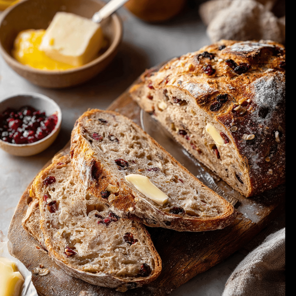Crusty Cranberry Nut No-Knead Bread: 7 Secrets for Perfect Artisan Loaf 8 image 162