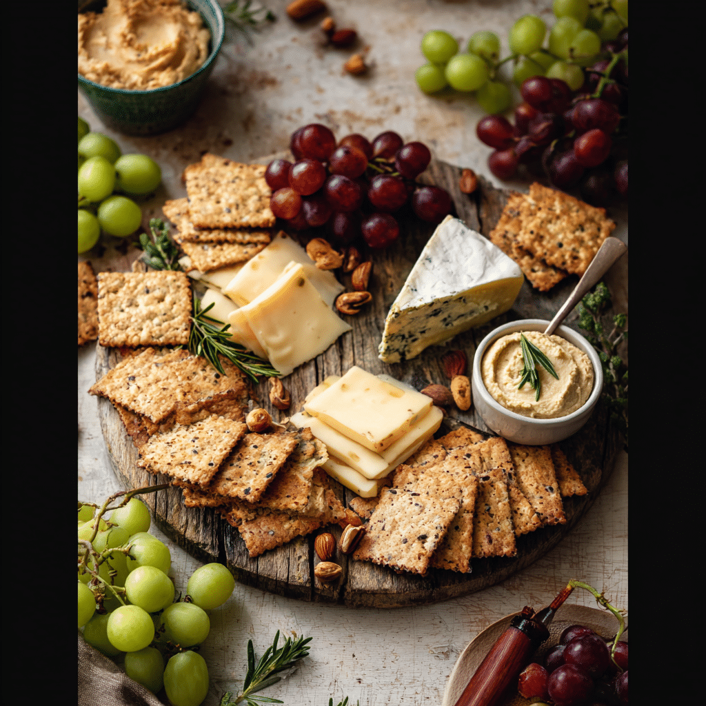 Homemade Artisan Crackers: 7 Easy Steps to Gourmet Snacking 8 zaki.selama httpss.mj .runaBut3Czjs 4 Rustic wooden cheese boa 37a5e485 269b 453e b8a0 28cdaecac1ee 3