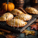 Pumpkin Hand Pies: 12 Maple-Glazed Fall Treats You’ll Crave 7 “Glazed Pumpkin Hand Pies cooling on rack with maple glaze and fall decor.”