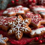 Best Gingerbread Cookies Recipe – 9 Holiday Baking Tips 9 “Decorated holiday-themed gingerbread cookies with icing and sprinkles displayed on a festive table”