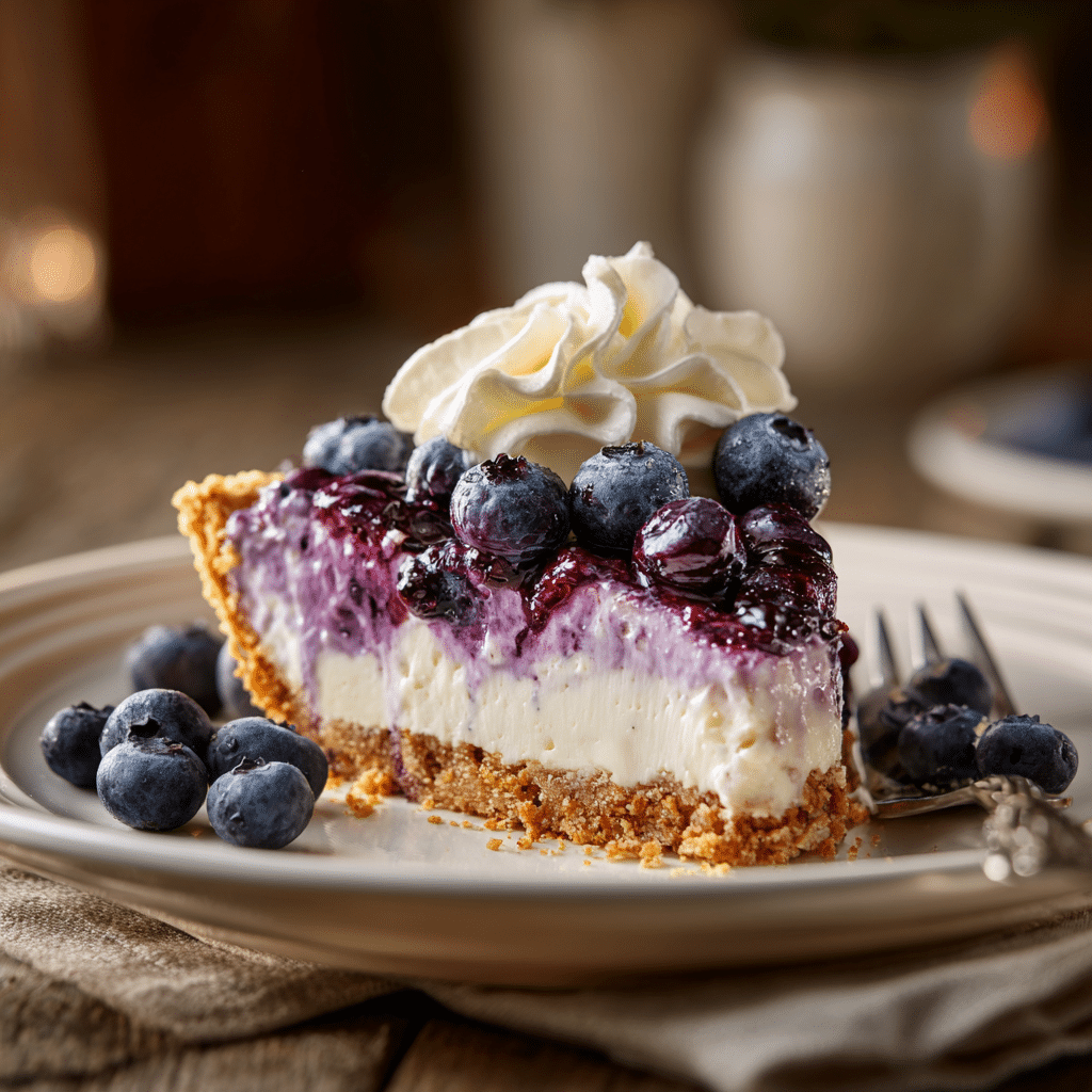 Blueberry Cream Cheese Pie: 5-Star No‑Bake Delight