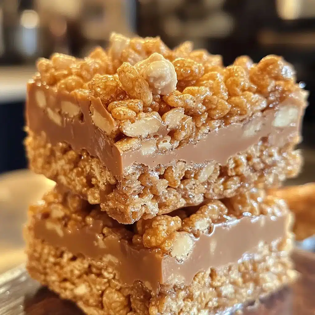 Biscoff Rice Krispie Treats 6 Biscoff Rice Krispie Treats