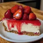 cheesecake strawberries creamy filling 2026 01 02 011443 1