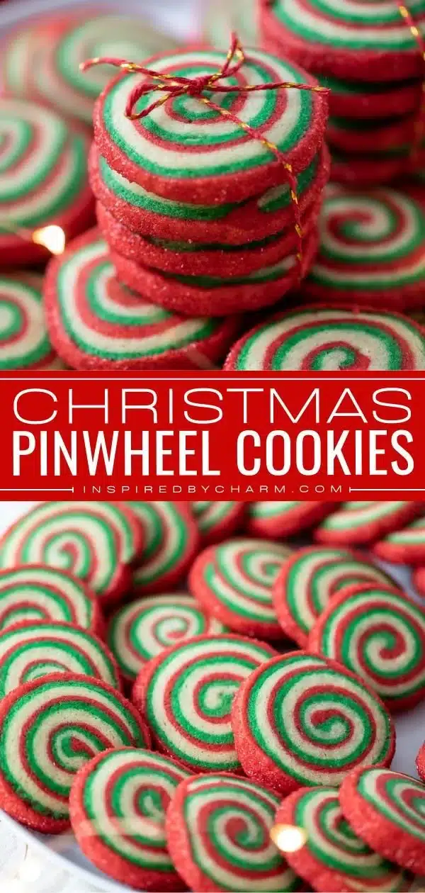 Christmas Pinwheel Cookies