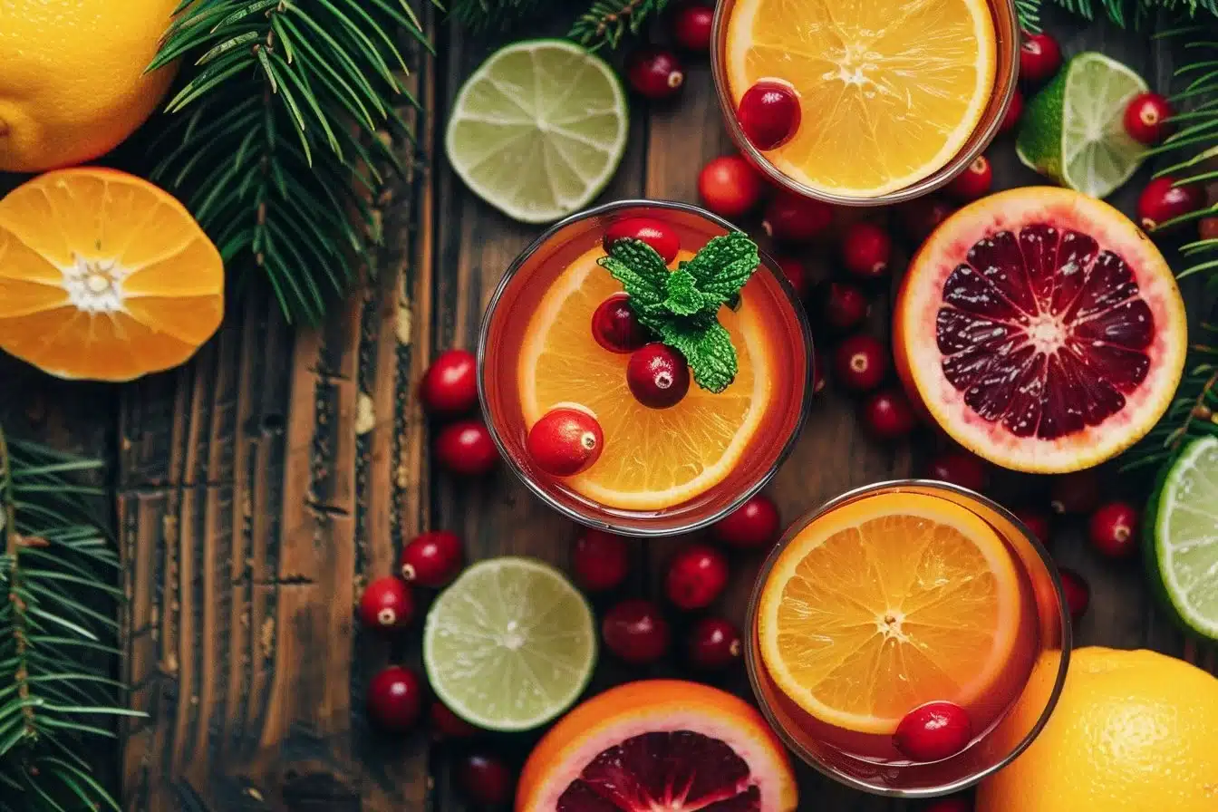 Christmas Punch Mocktail