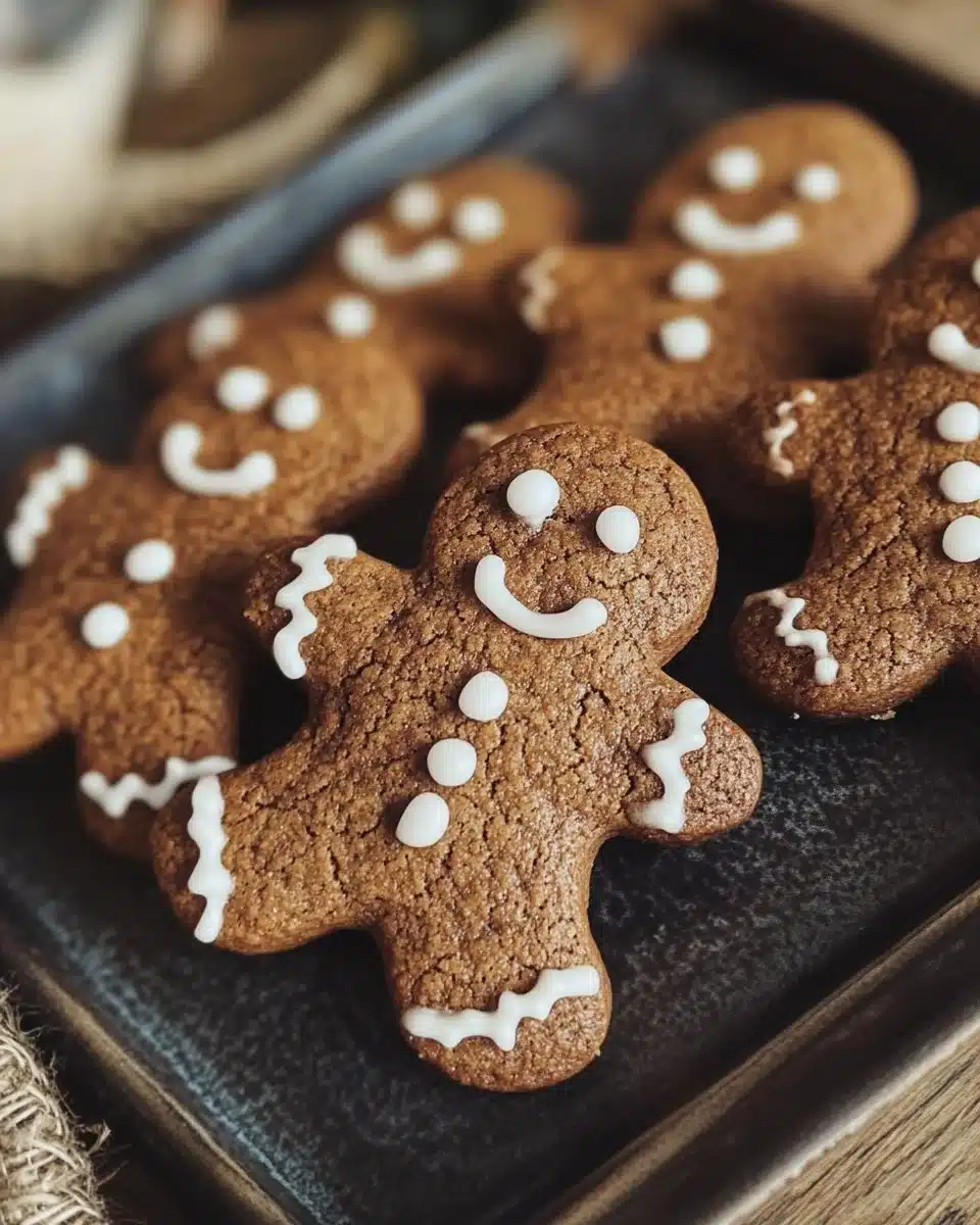 Chubby Gingerbread Man Cookies 6 Chubby Gingerbread Man Cookies