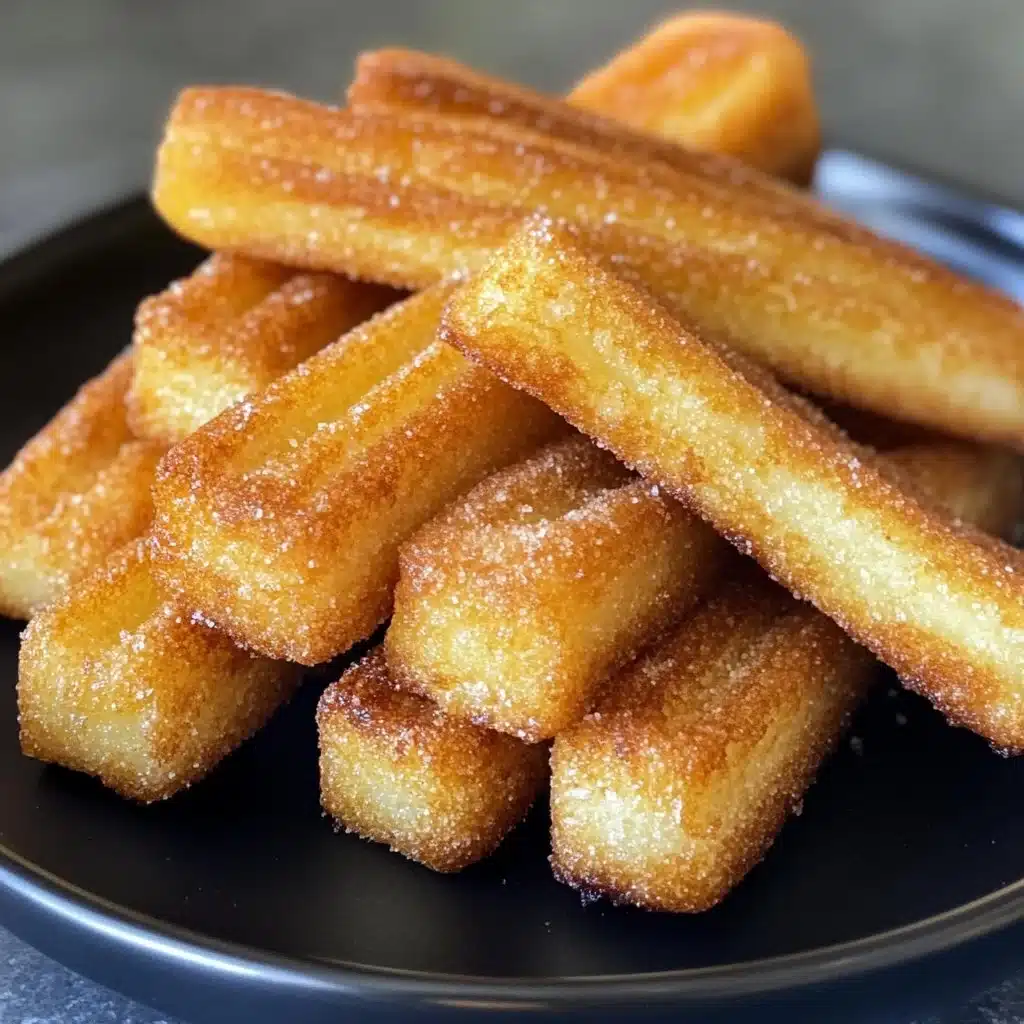 Crispy Air Fryer Churro Bites 2 Crispy air fryer churro bites dusted with cinnamon sugar