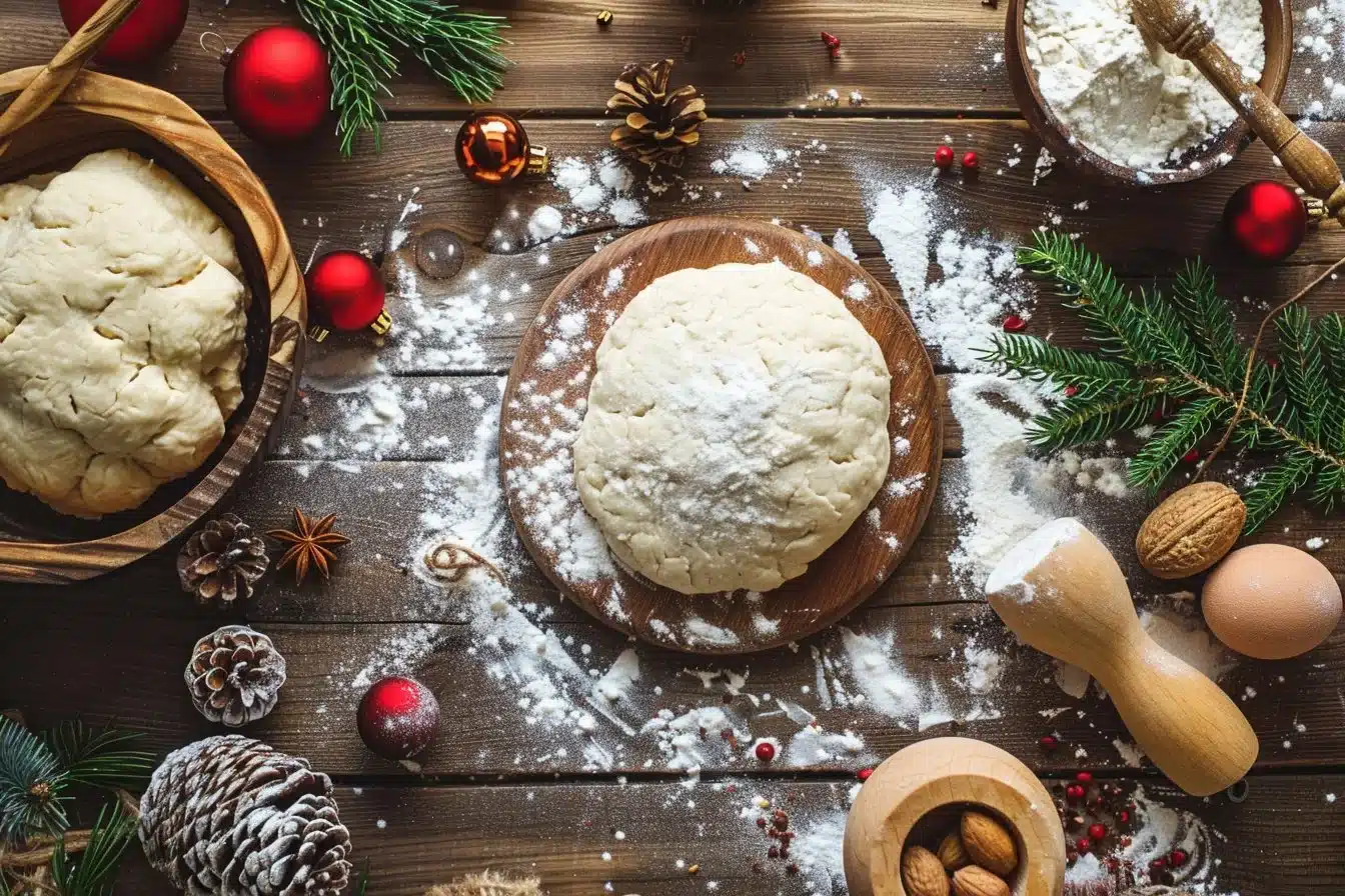 Don't use Salt Dough - Try This Instead! The Best Homemade Christmas Ornament Dough - Pure White and No Salt! Similar to