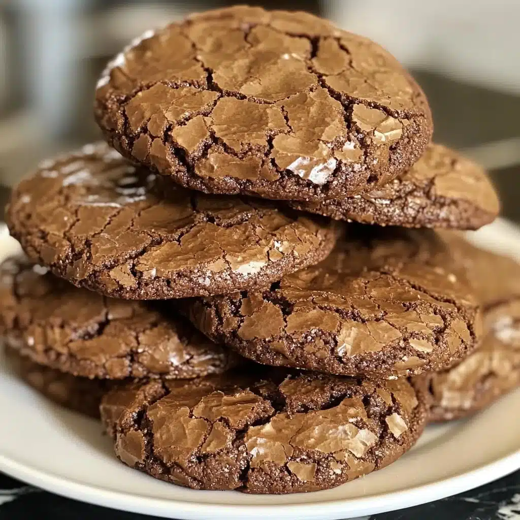 Gluten Free Chocolate Crinkle Cookies (Dairy Free, Too!)