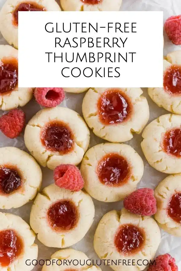 Raspberry Thumbprint Cookies