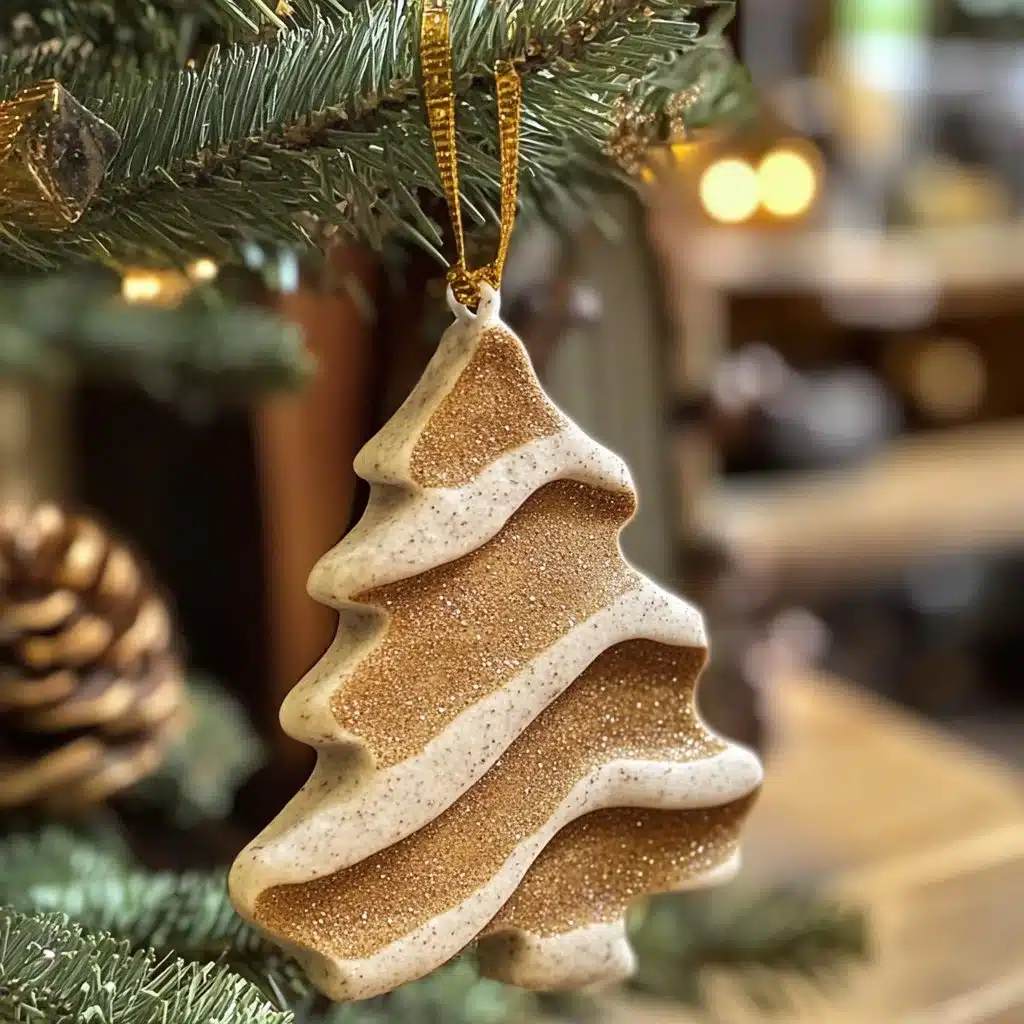 Salt Dough Fingerprint Christmas Tree Ornaments 6 Salt Dough Fingerprint Christmas Tree Ornaments