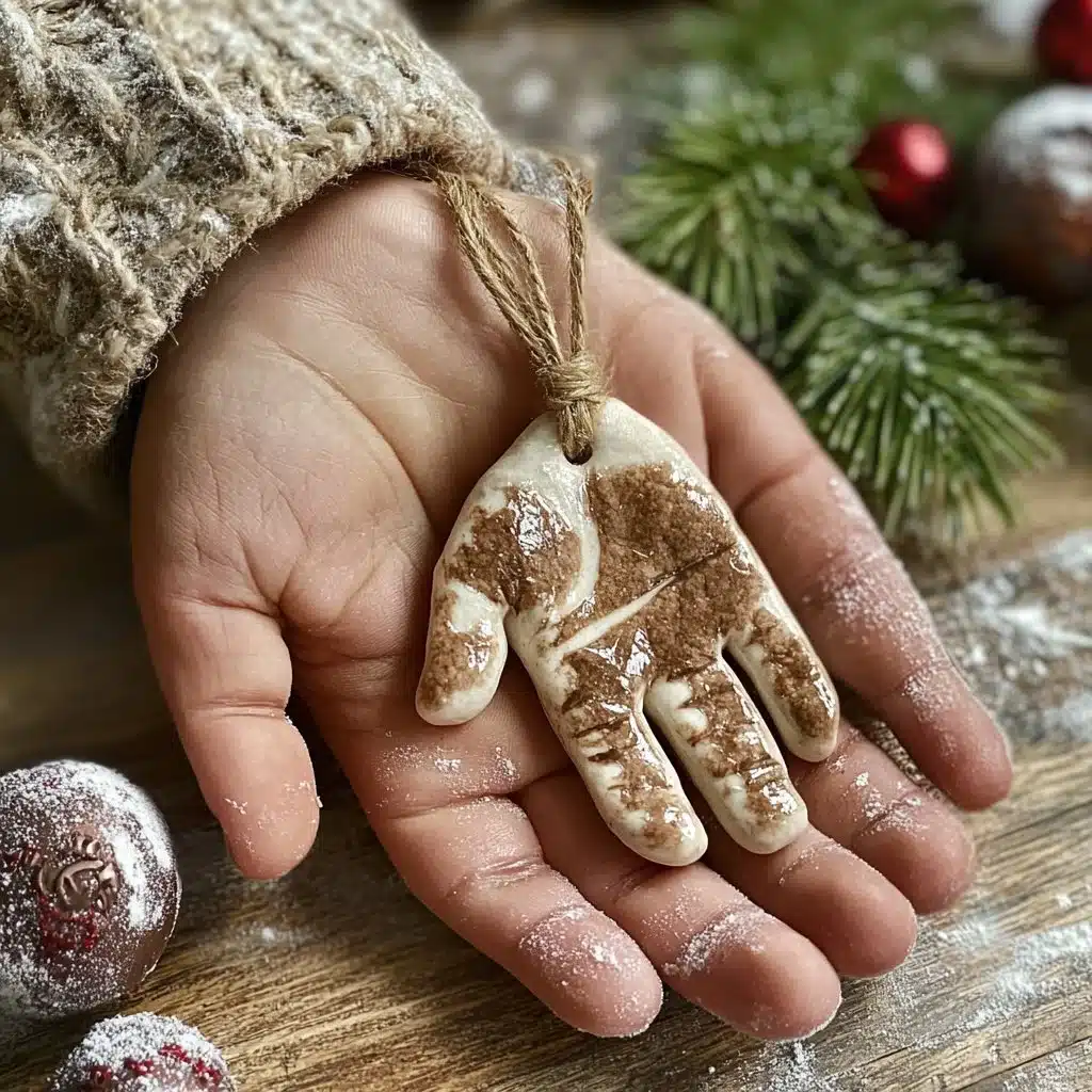 Salt Dough Handprint Ornaments 6 Salt Dough Handprint Ornaments