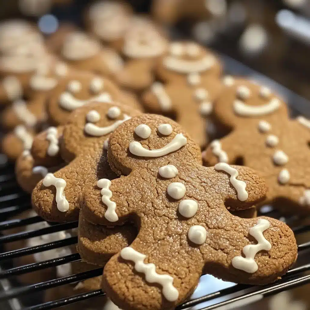 Soft & Chewy Gingerbread Men Cookies
