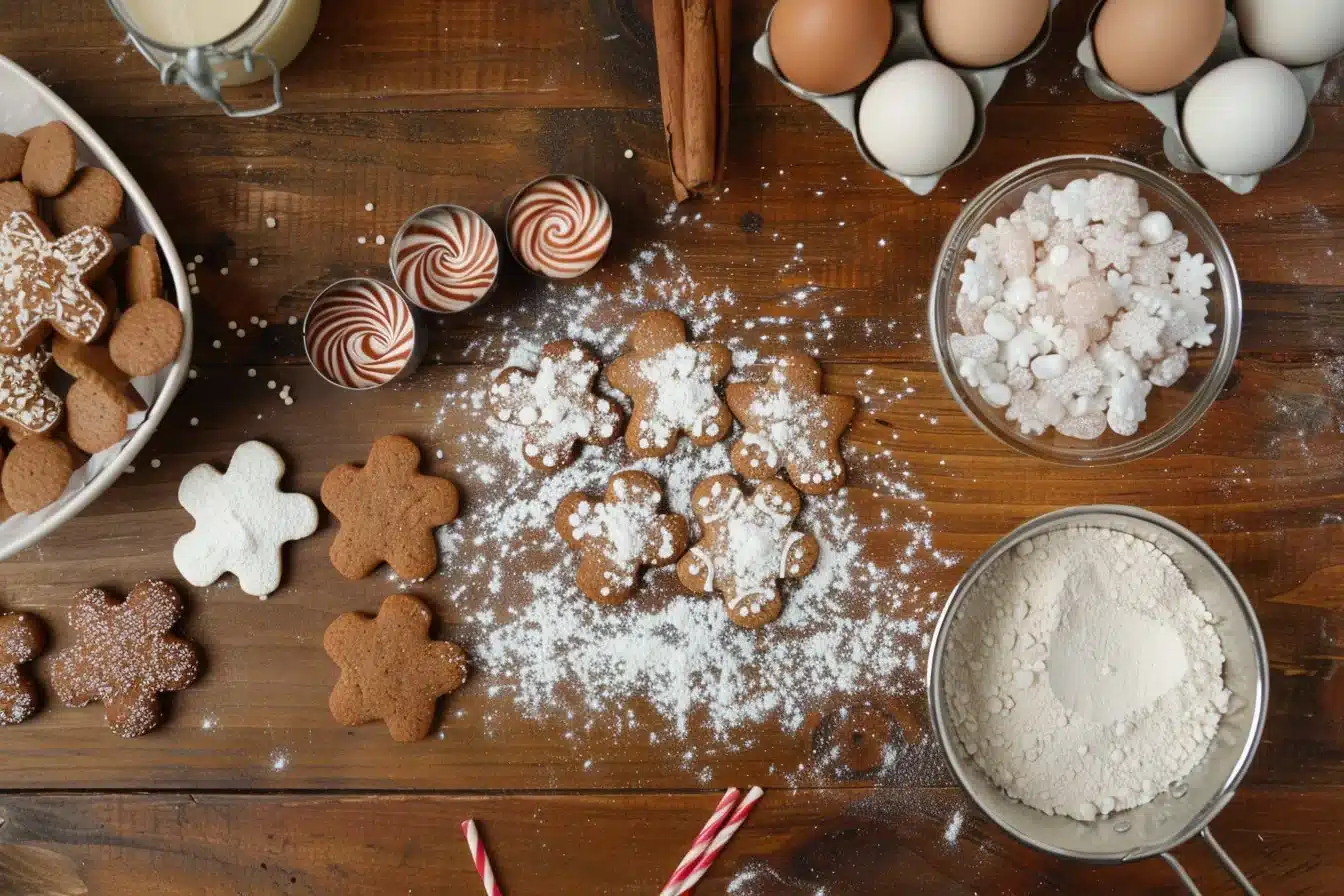 Thick & Chewy Gingerbread Man Cookies