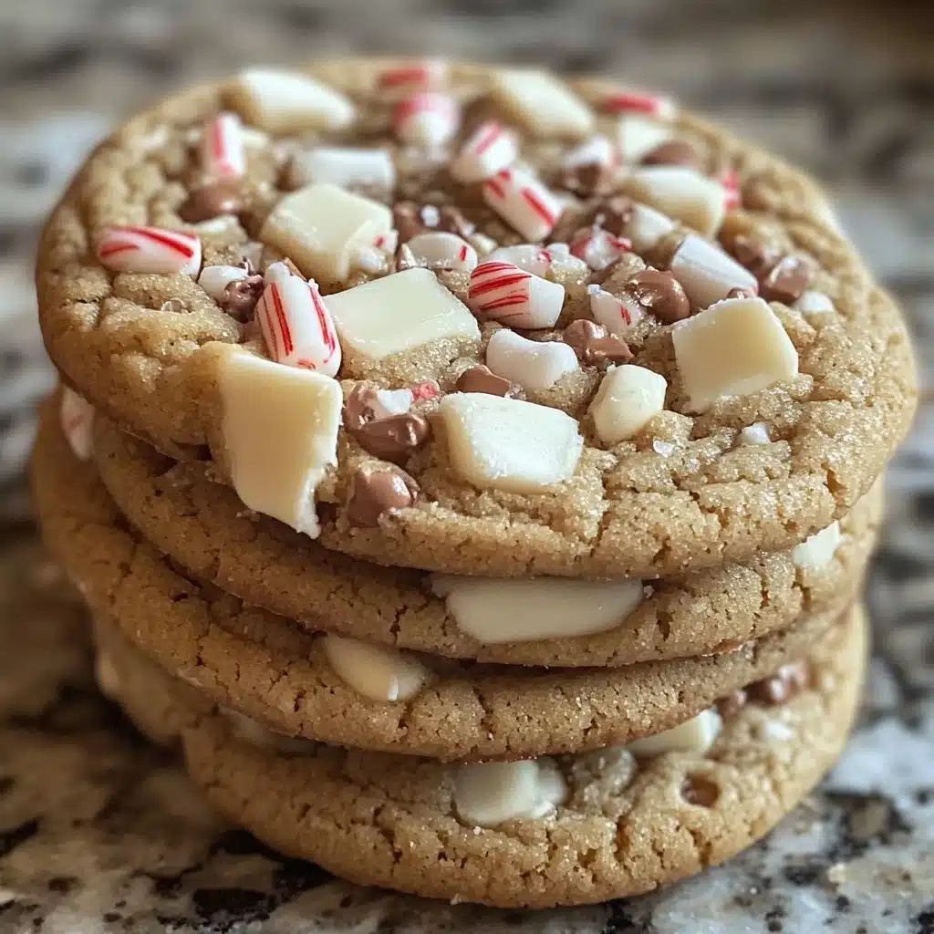 White Chocolate Peppermint Cookies