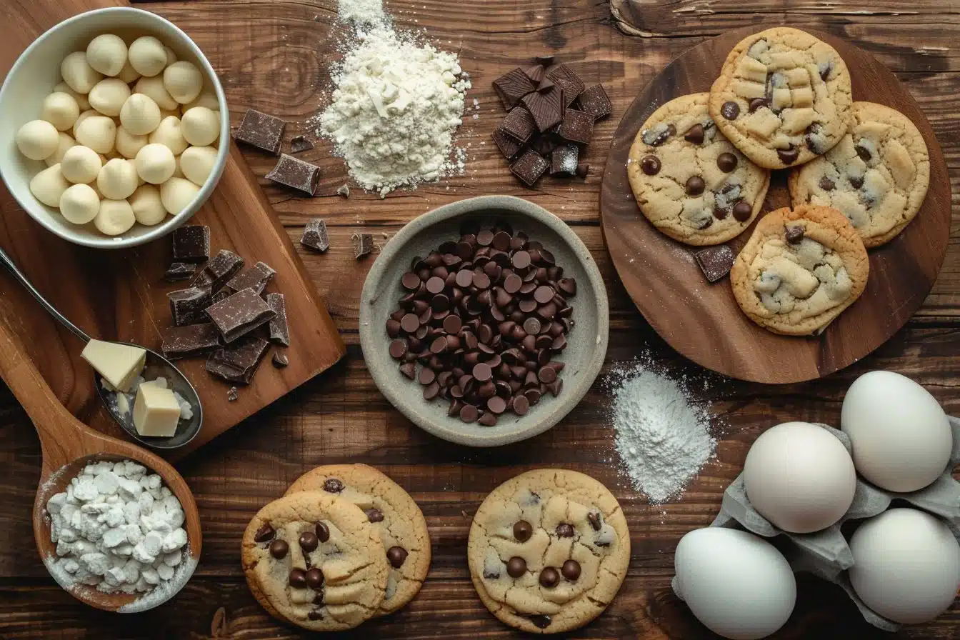 Winter Wonderland Chocolate Chip Cookies