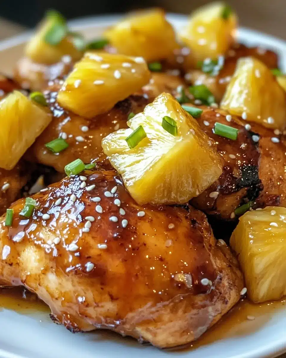 Baked Pineapple Teriyaki Chicken 6 Baked Pineapple Teriyaki Chicken