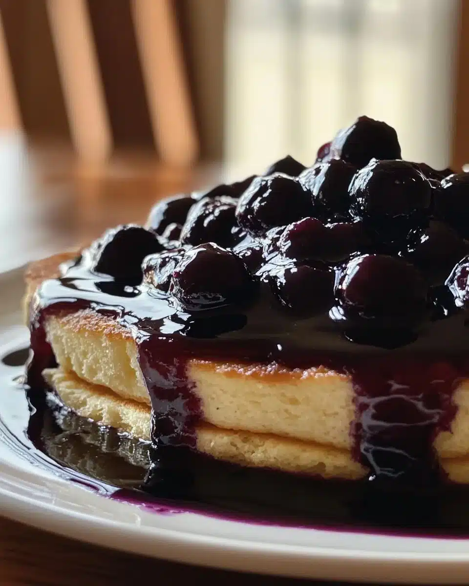 Blueberry Sauce Topping 4 Delicious blueberry sauce topping for desserts and breakfast dishes