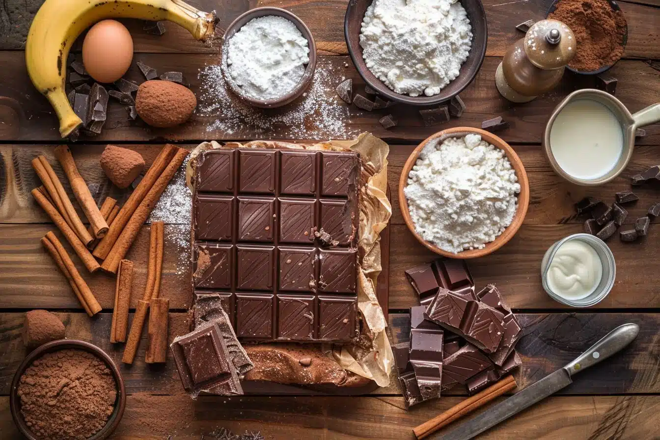 Chocolate Marble Banana Bundt Cake