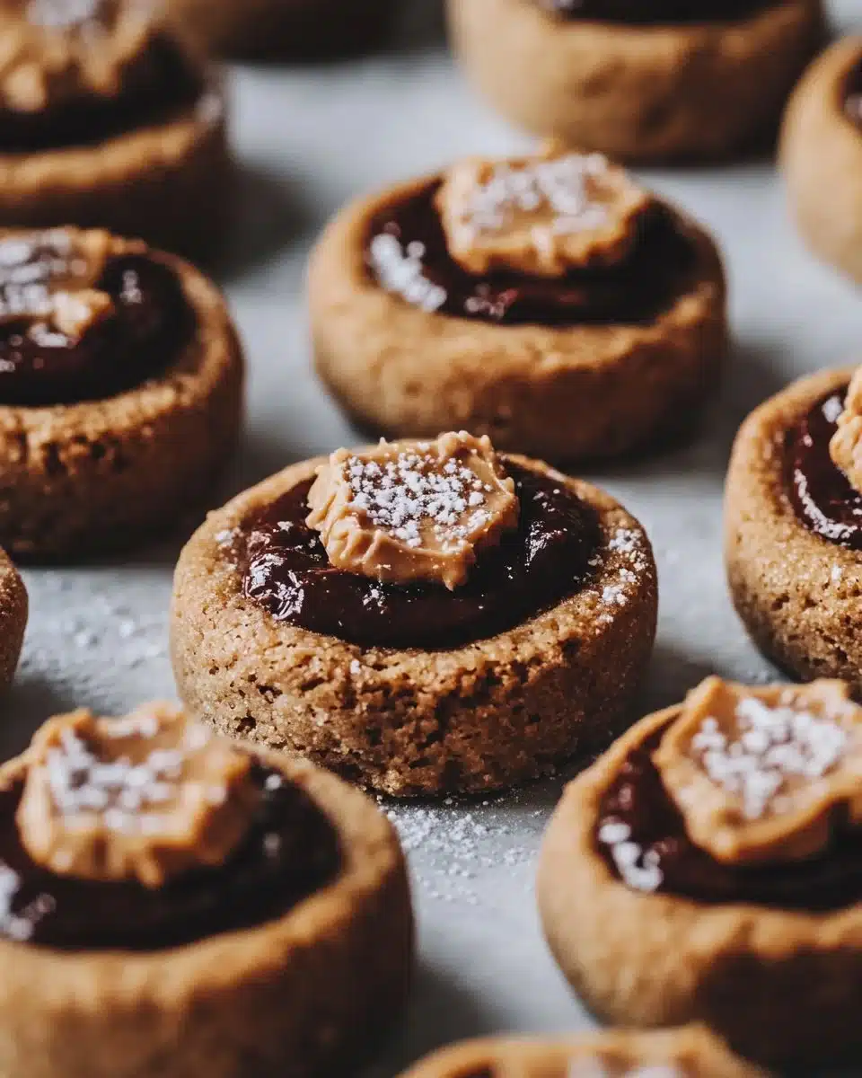 Classic Peanut Butter Blossoms 4 Plate of classic peanut butter blossoms cookies with chocolate kisses on top
