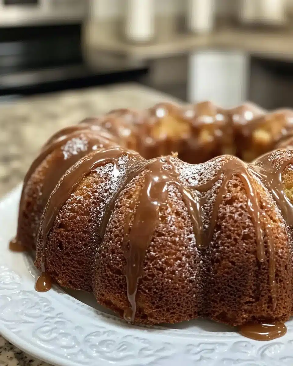 Glazed Apple Bundt Cake 6 Glazed Apple Bundt Cake