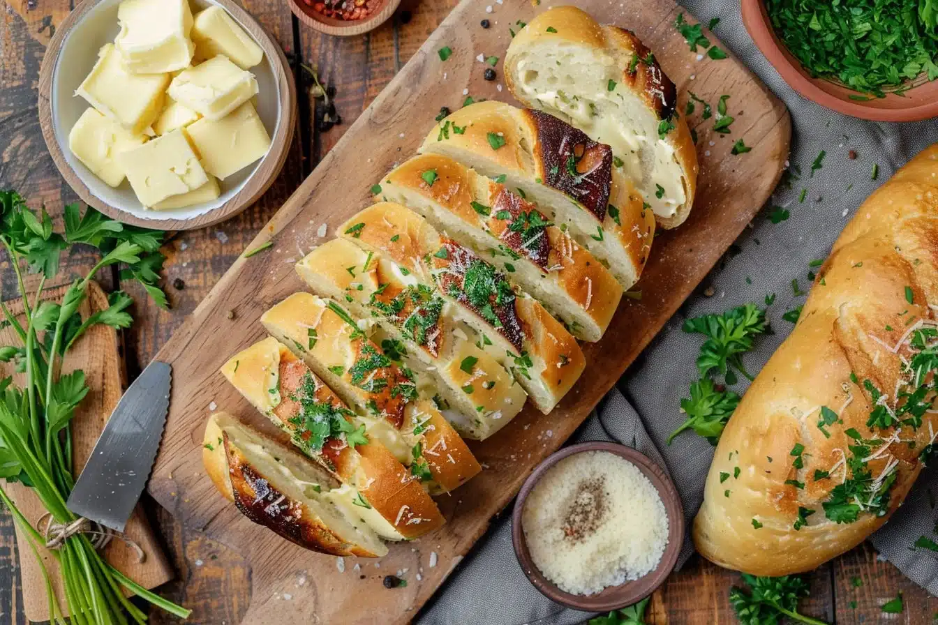 Homemade Garlic Bread 5 Homemade Garlic Bread
