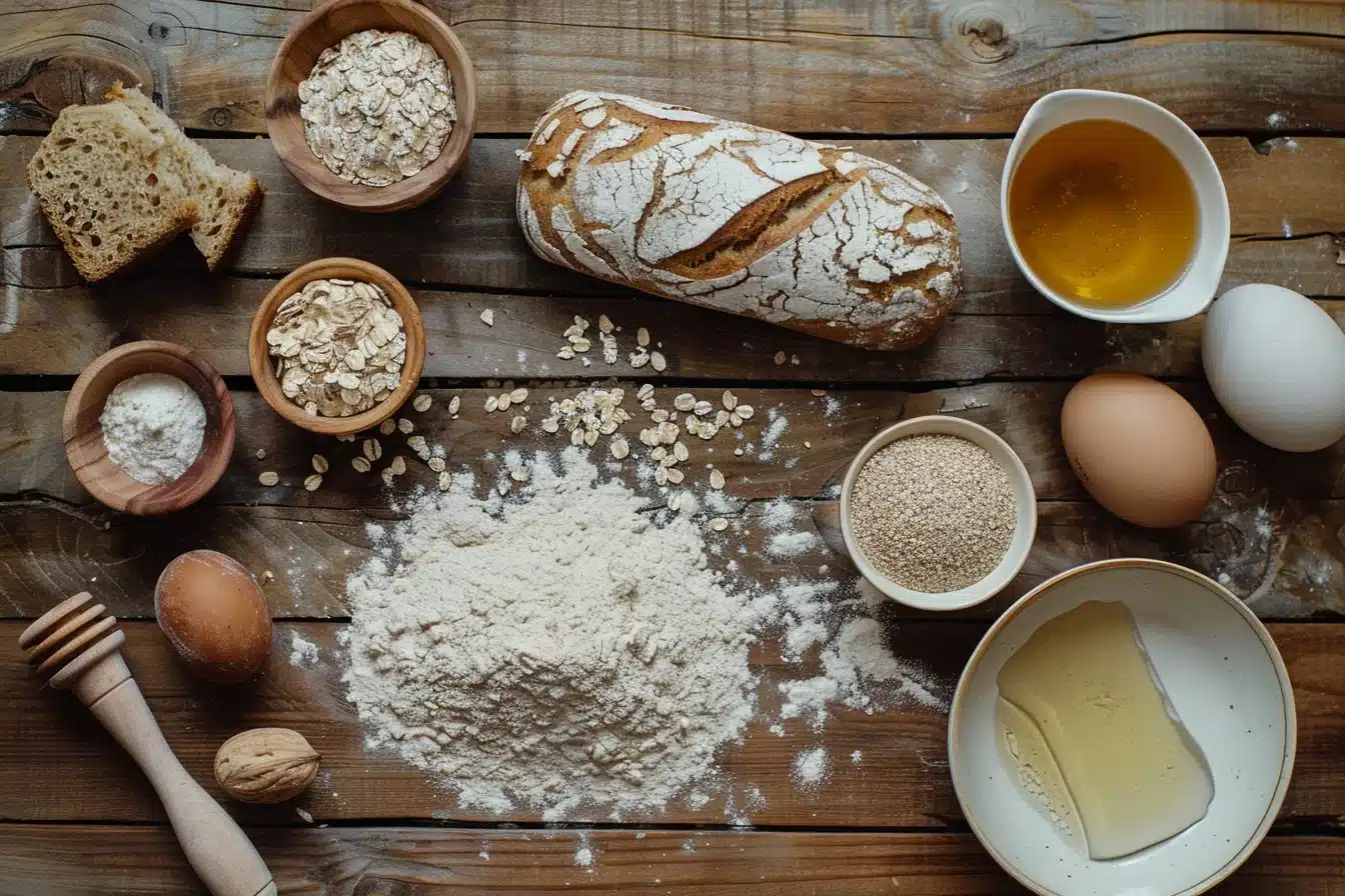 No-Knead Honey Oat Bread 5 No-Knead Honey Oat Bread