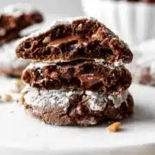 Nutella Crinkle Cookies 5 Nutella Crinkle Cookies