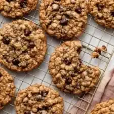 Soft & Chewy Oatmeal Chocolate Chip Cookies 5 Soft & Chewy Oatmeal Chocolate Chip Cookies