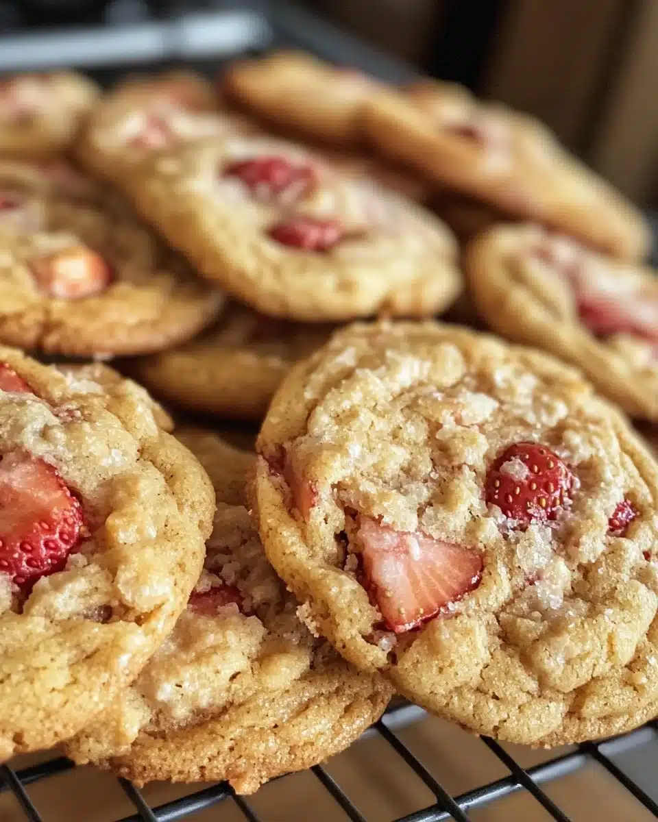 Strawberry Kiss Cookies