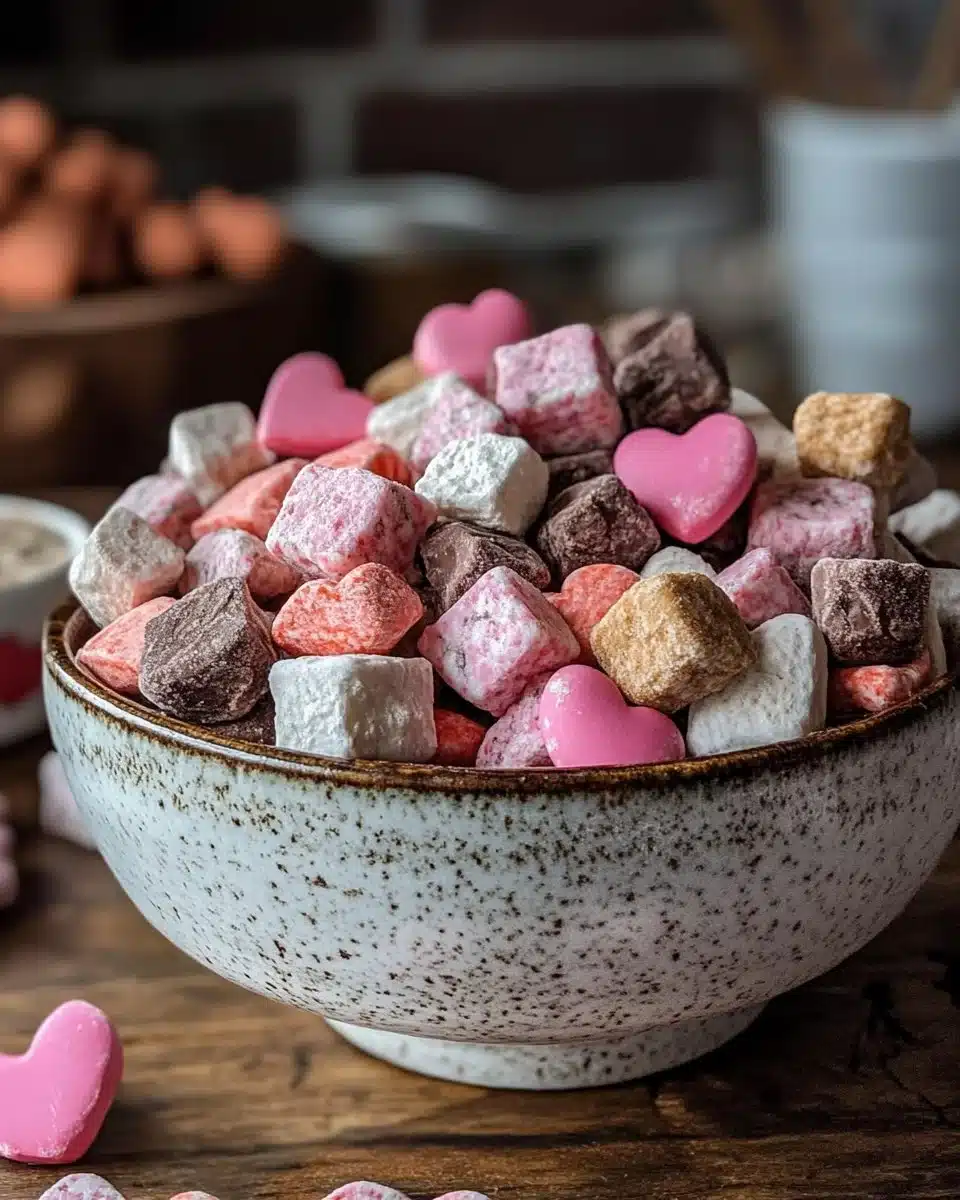Valentine's Day Muddy Buddies 6 Valentine's Day Muddy Buddies