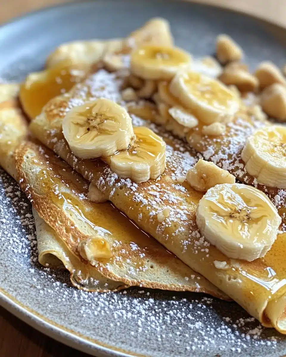 Banana Foster Crepes