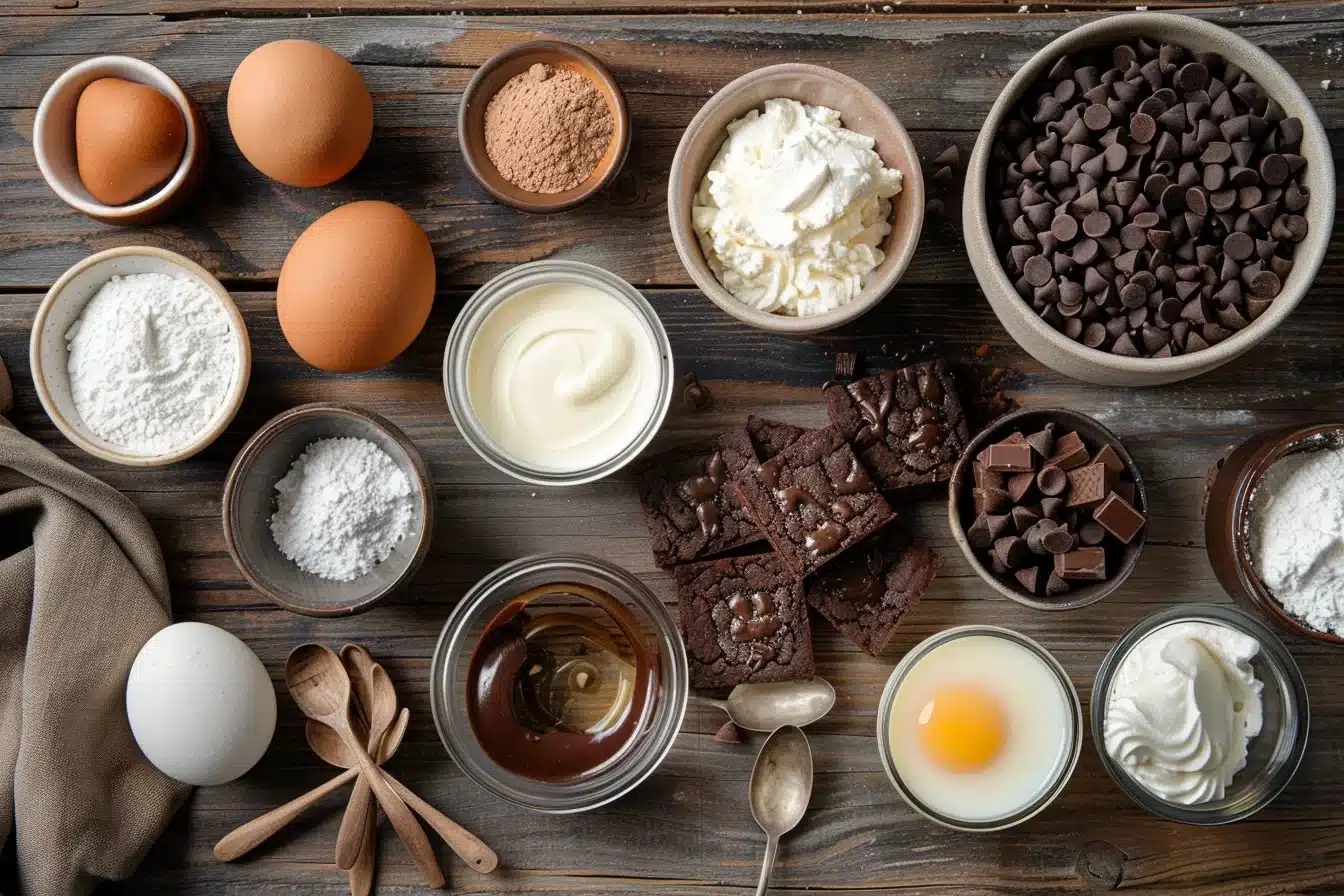 Brownie Bottom Mini Cheesecakes