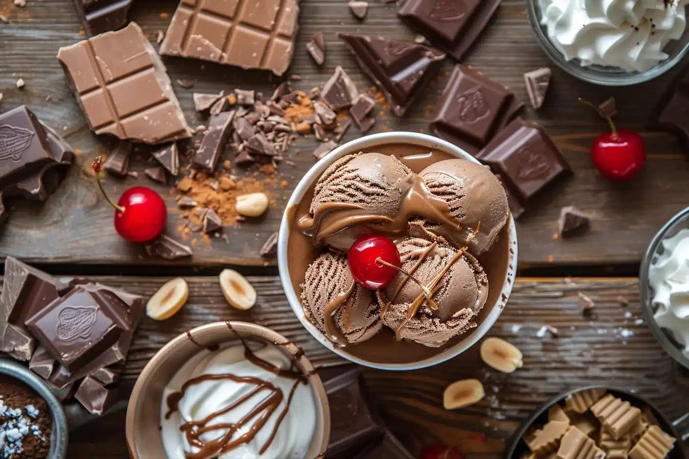 Chocolate Peanut Butter Milkshake