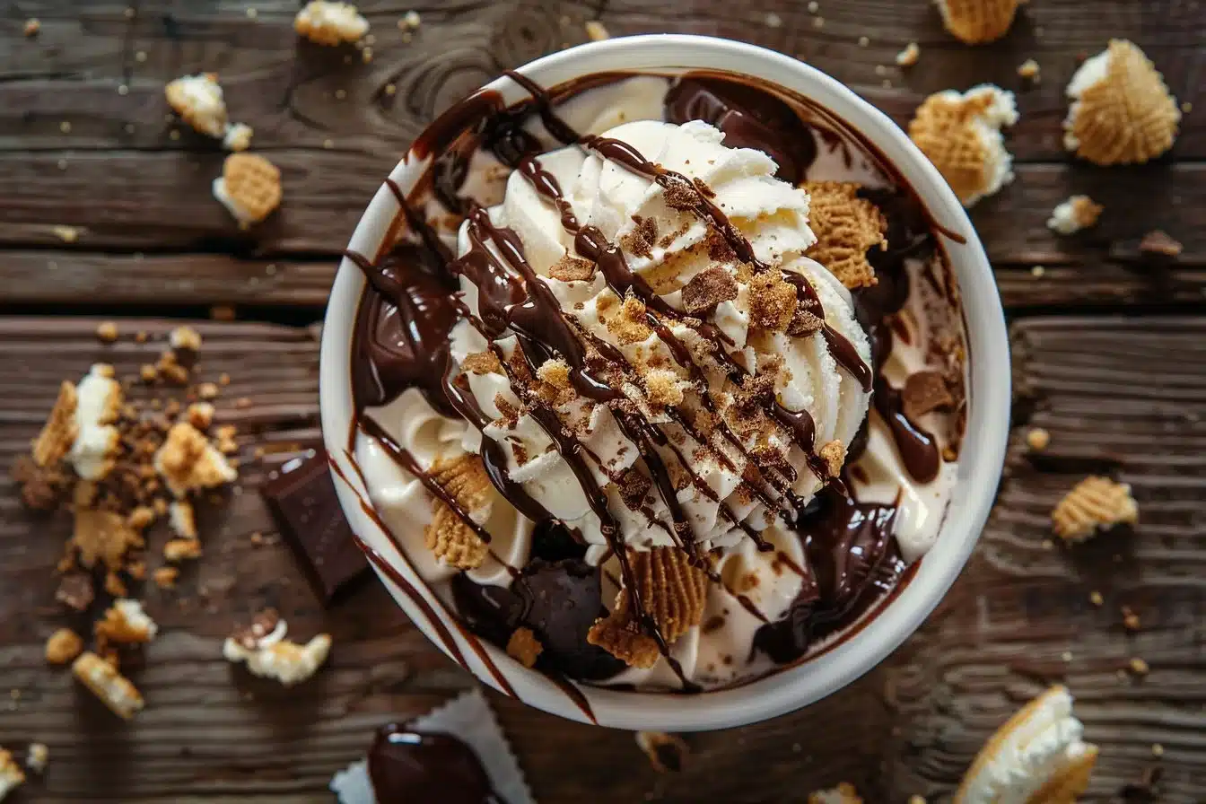 Fake Hot Fudge Sundae