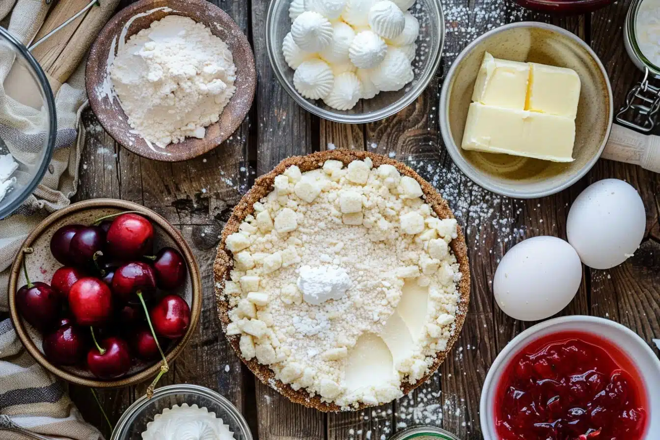 No Bake Cherry Cheesecake