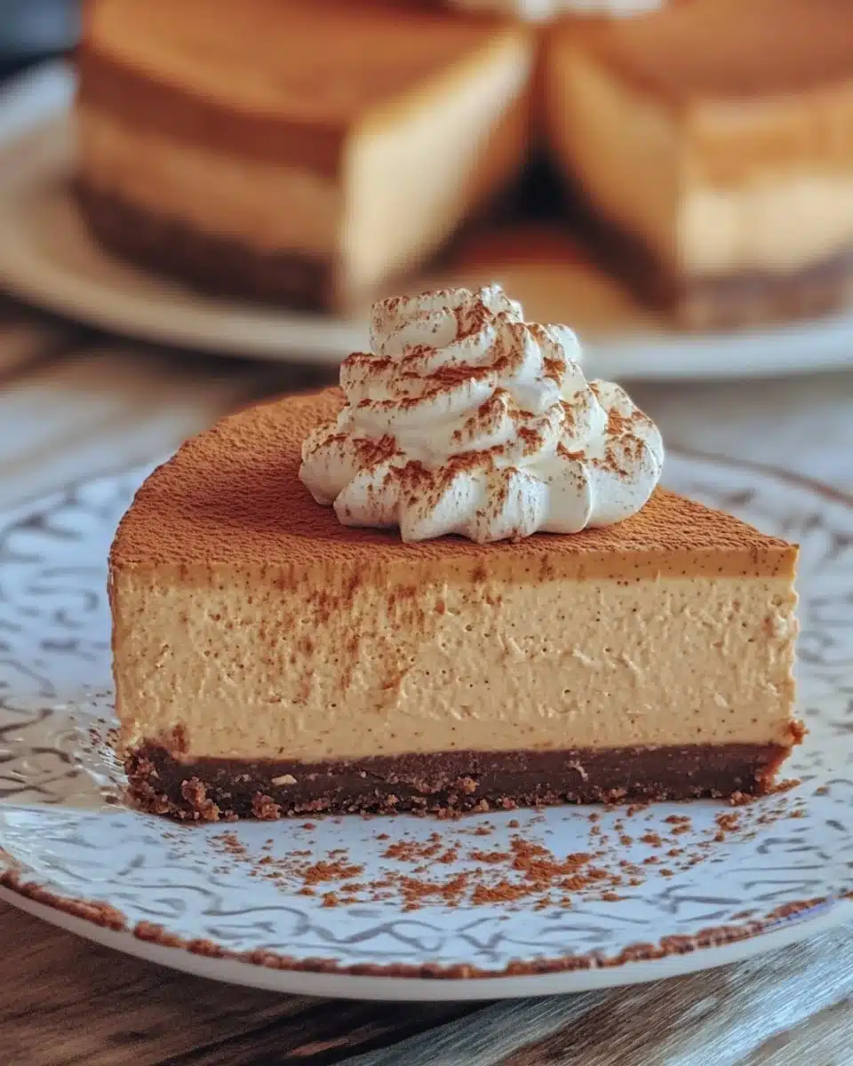 No-Bake Pumpkin Cheesecake