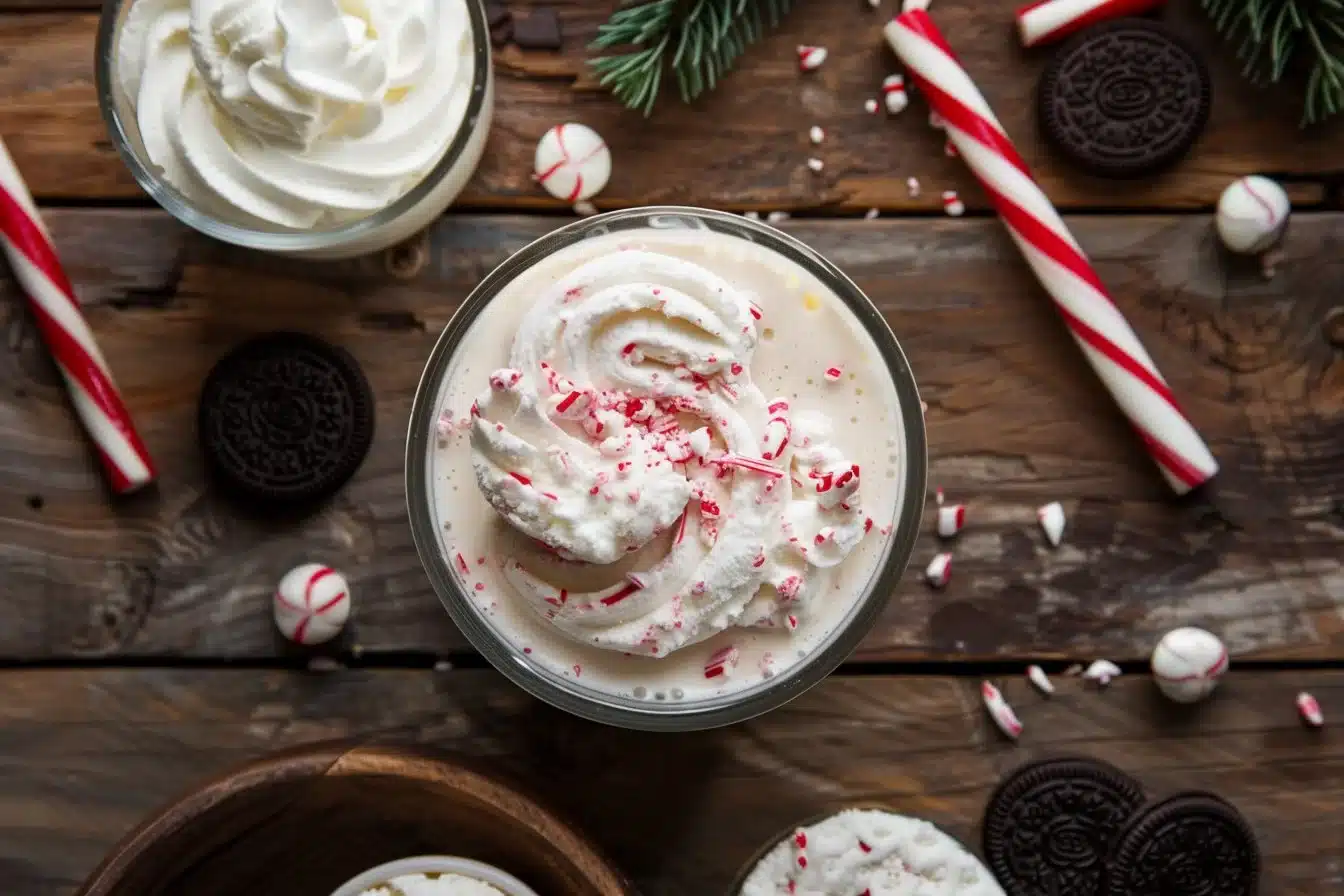 Peppermint Oreo Milkshake
