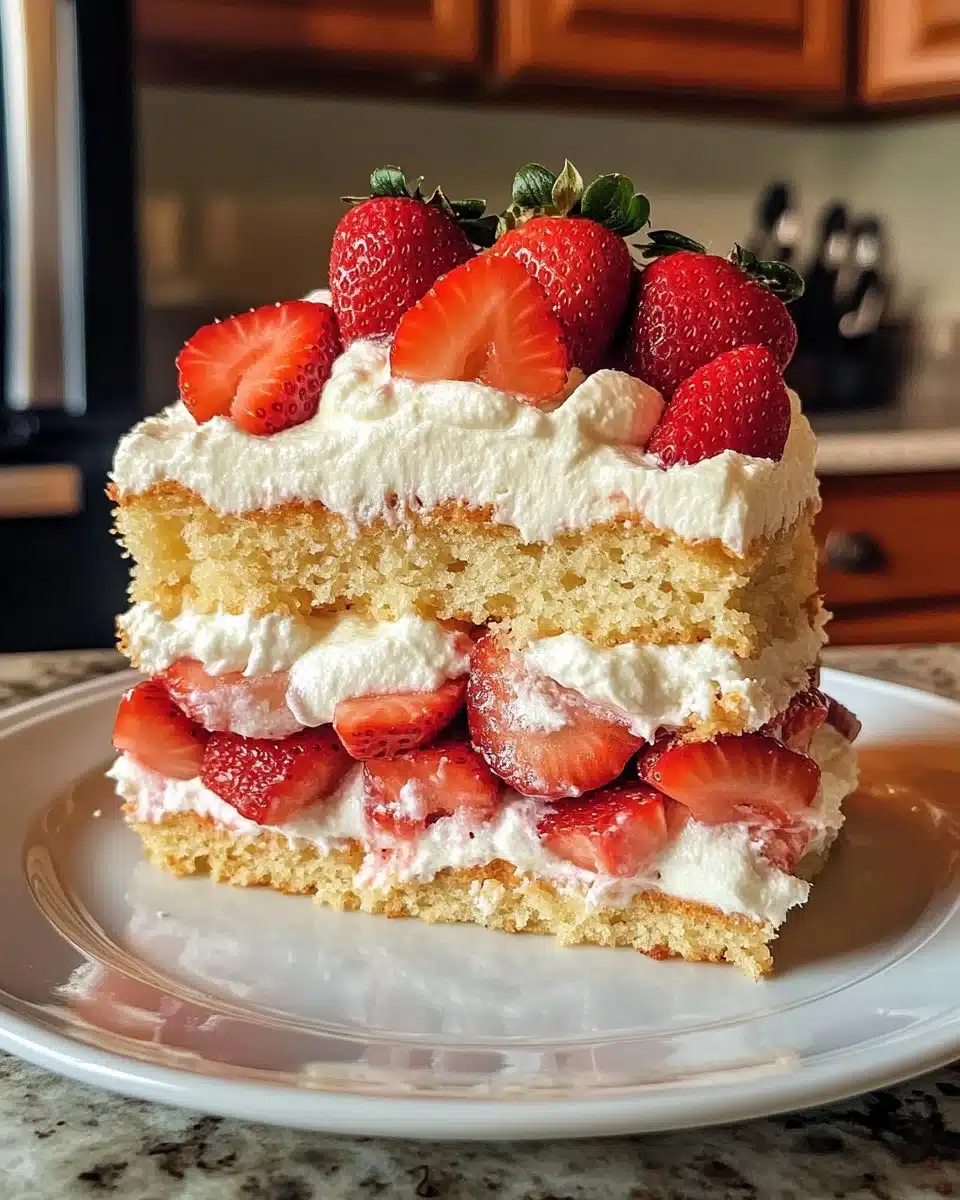 Quick Classic Strawberry Shortcake