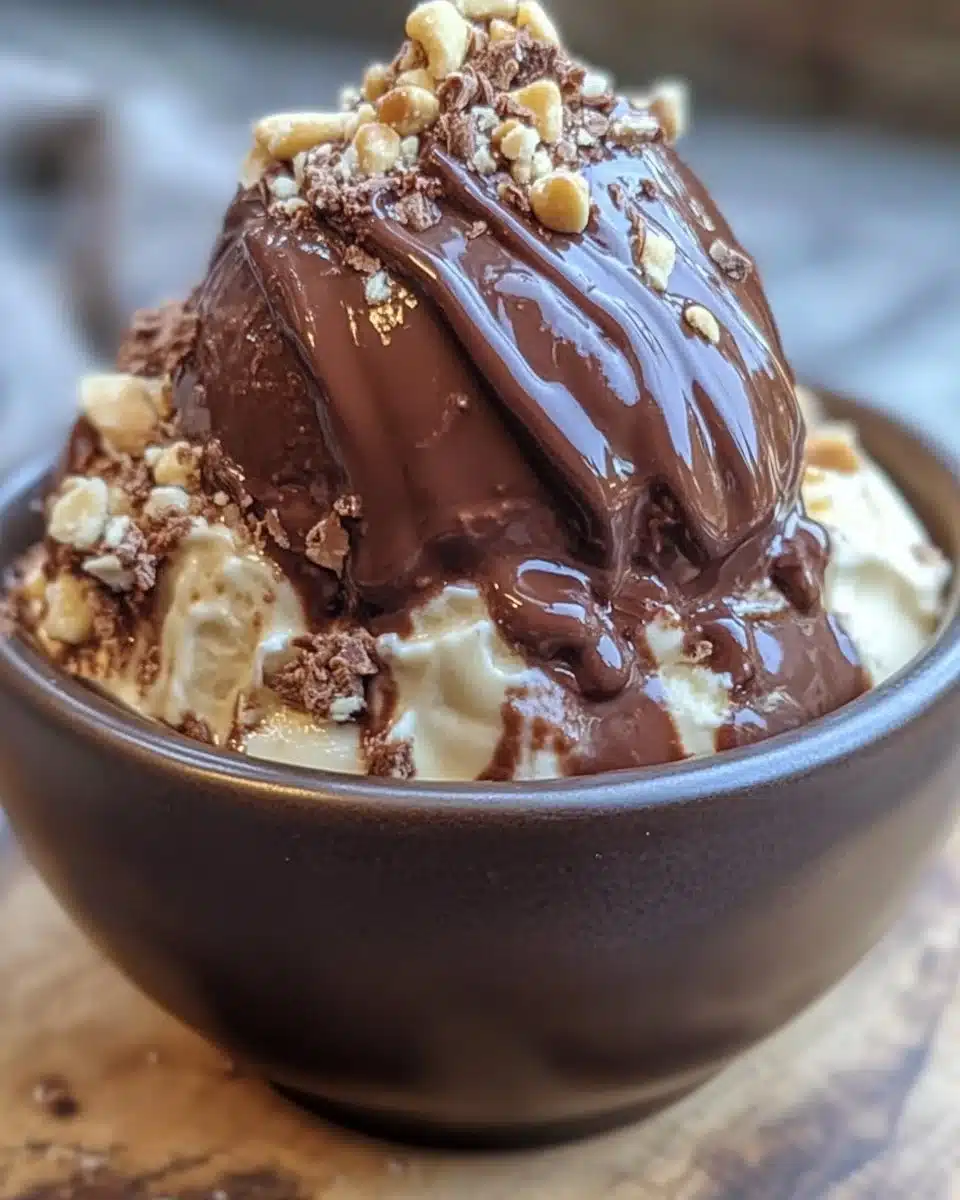 Royal Chocolate Vanilla Sundae