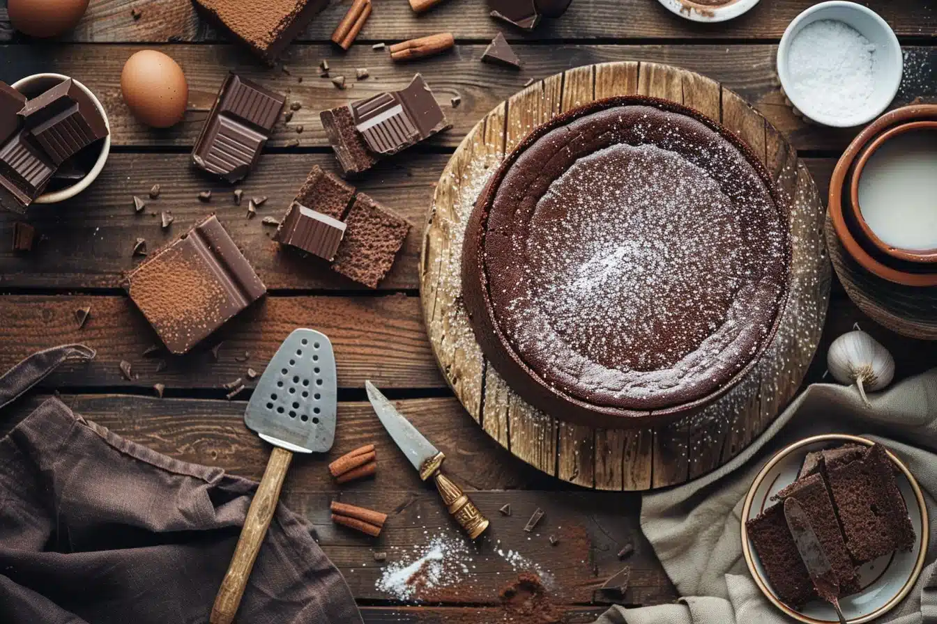 Silky Chocolate Cheesecake