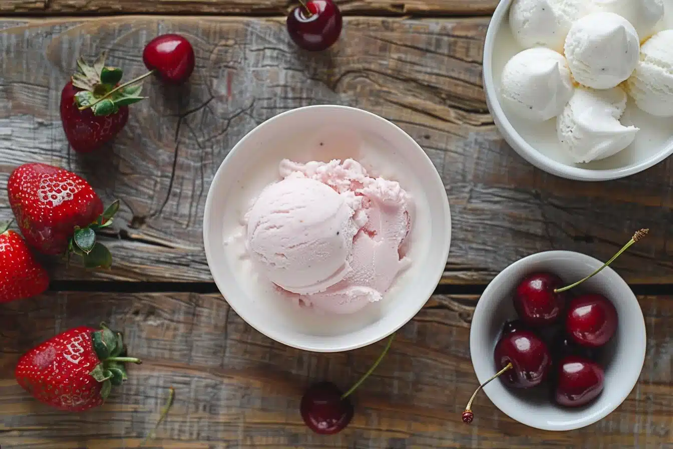 Strawberry milkshake