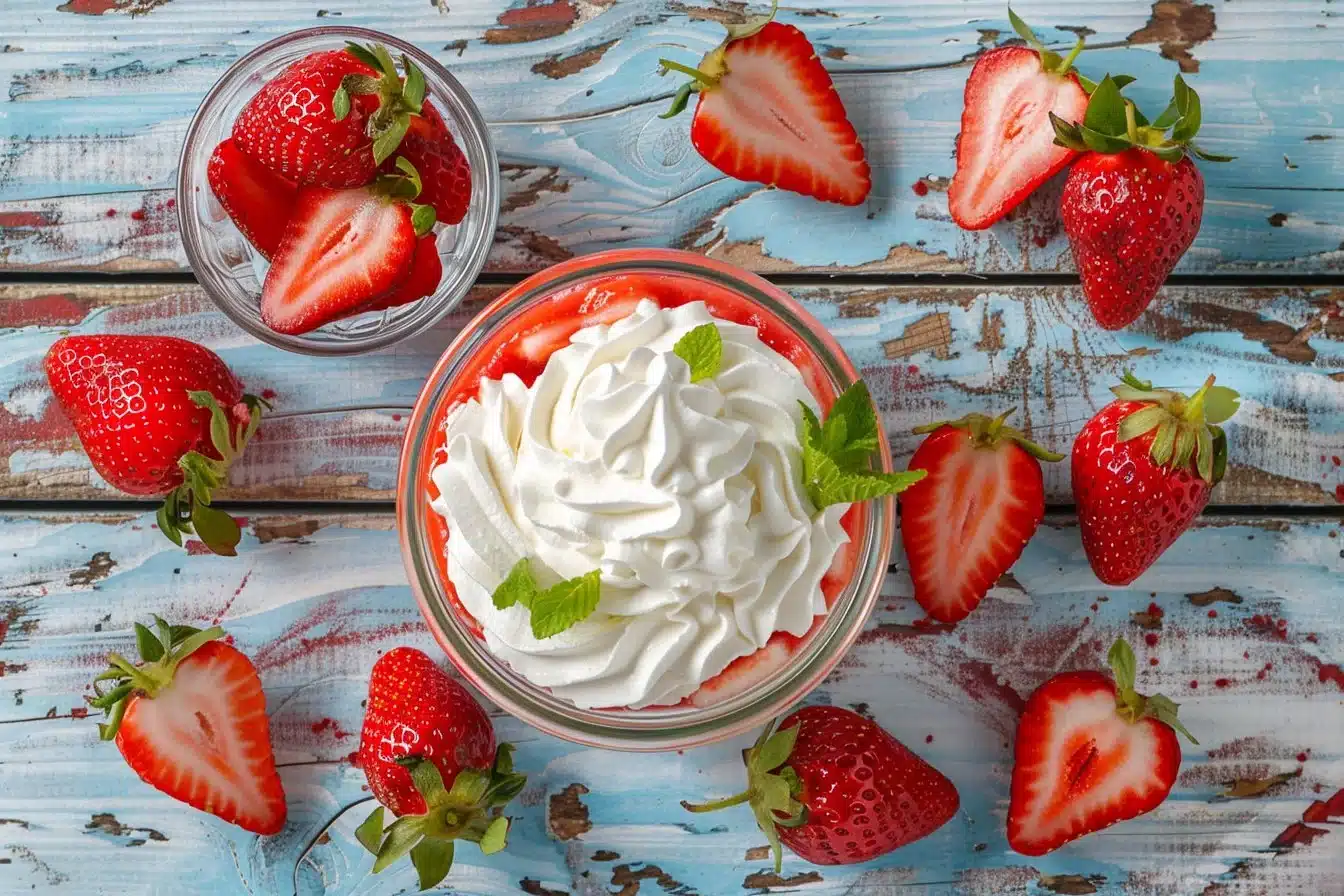 Strawberry Shortcake Trifle