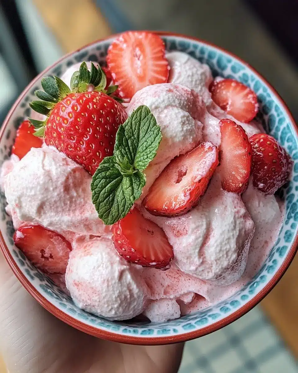 Strawberry Sundae