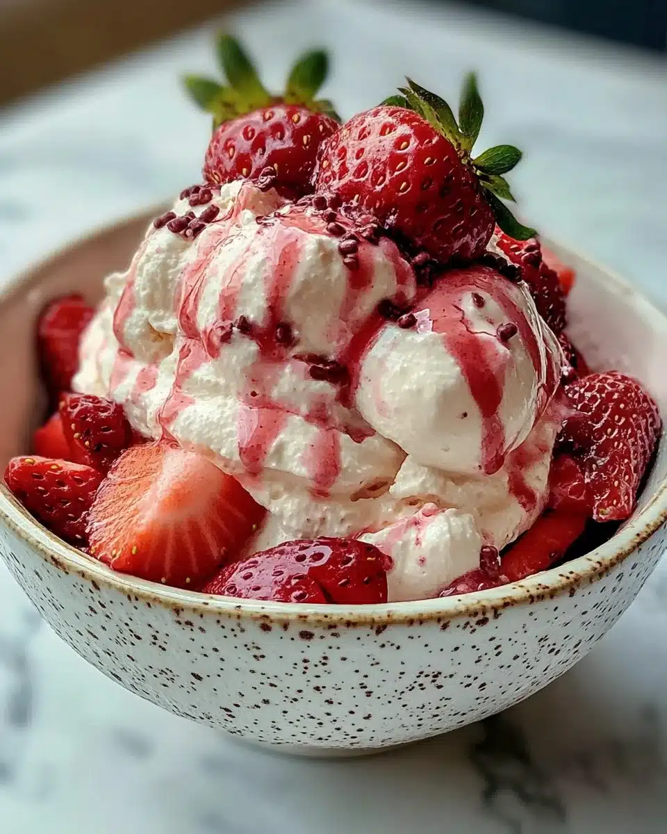 Strawberry Sundae Recipe