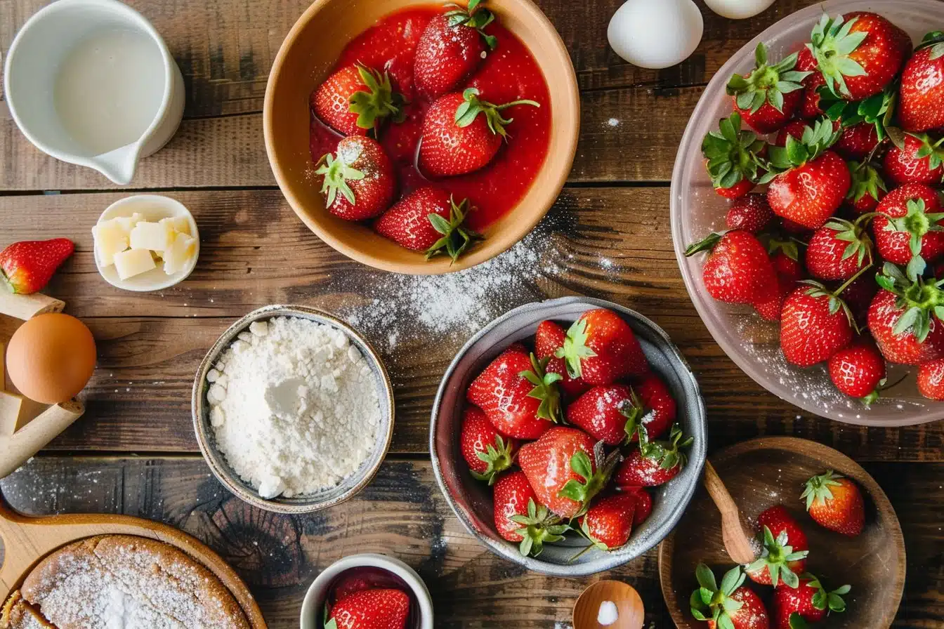 Strawberry Swirl Cheesecake Recipe