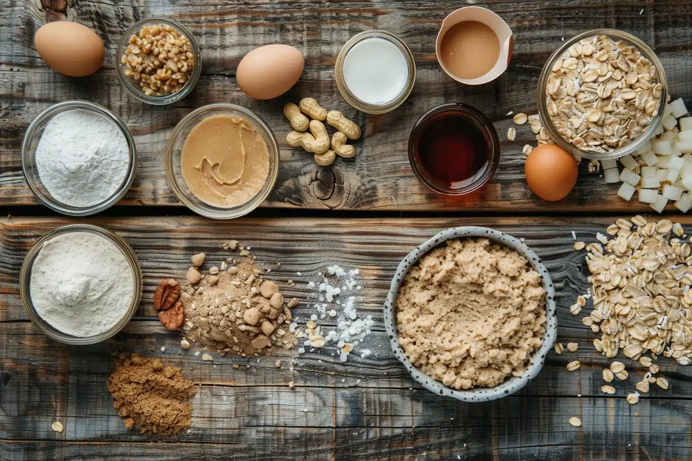 Peanut Butter Oatmeal Cookies