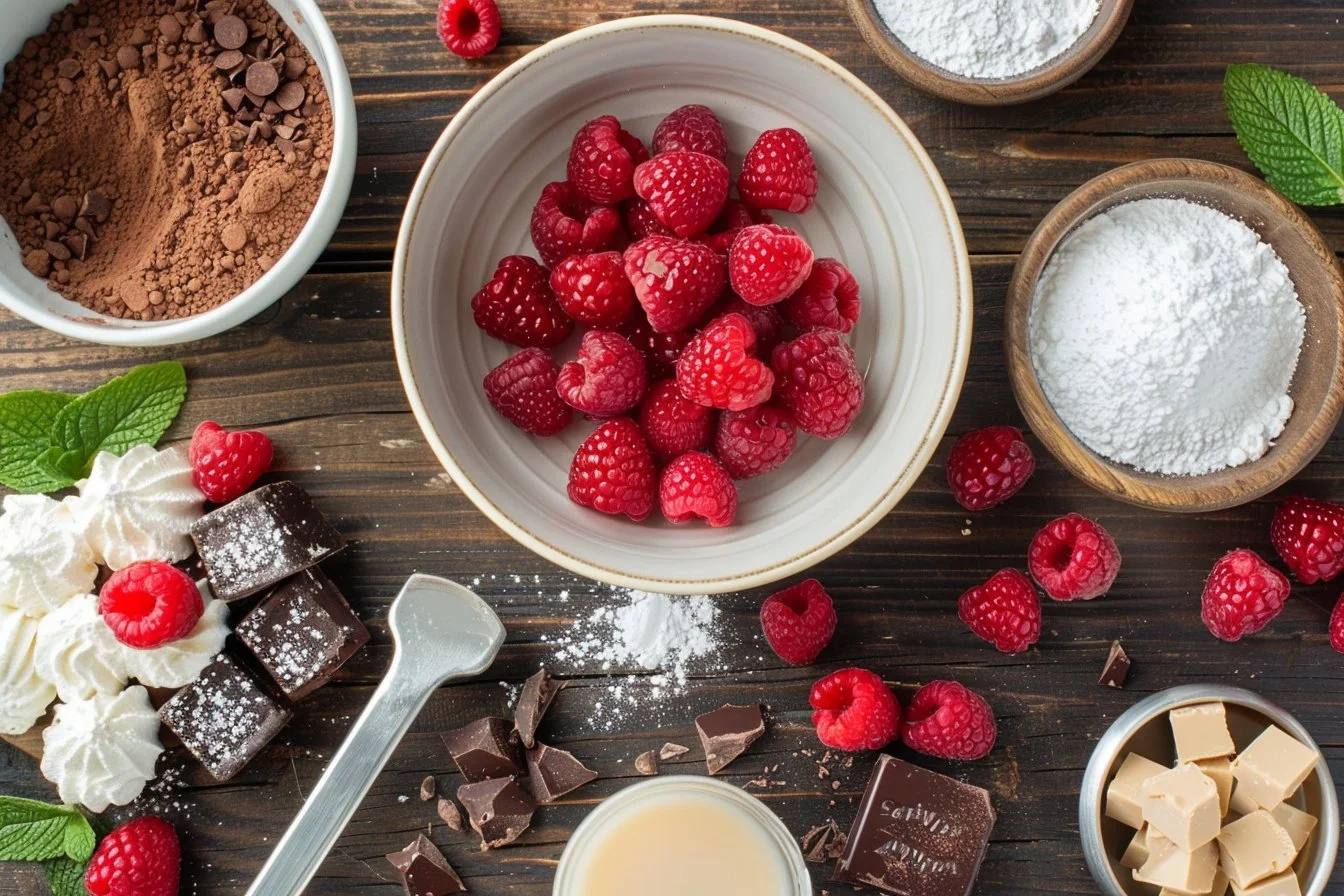 Chocolate Raspberry Layer Cake